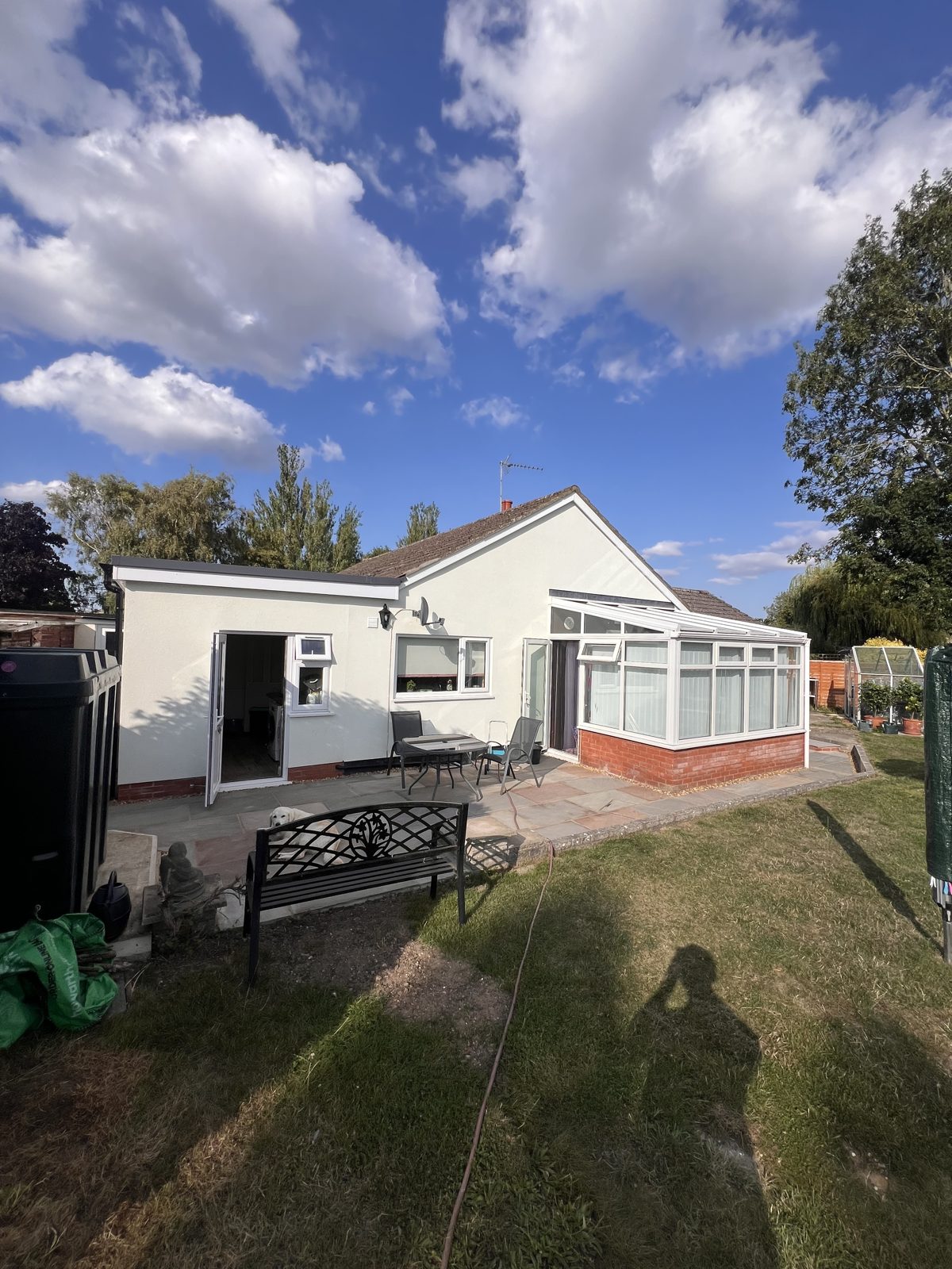 Side Utility Extension, Re-render & Patio, Barrow