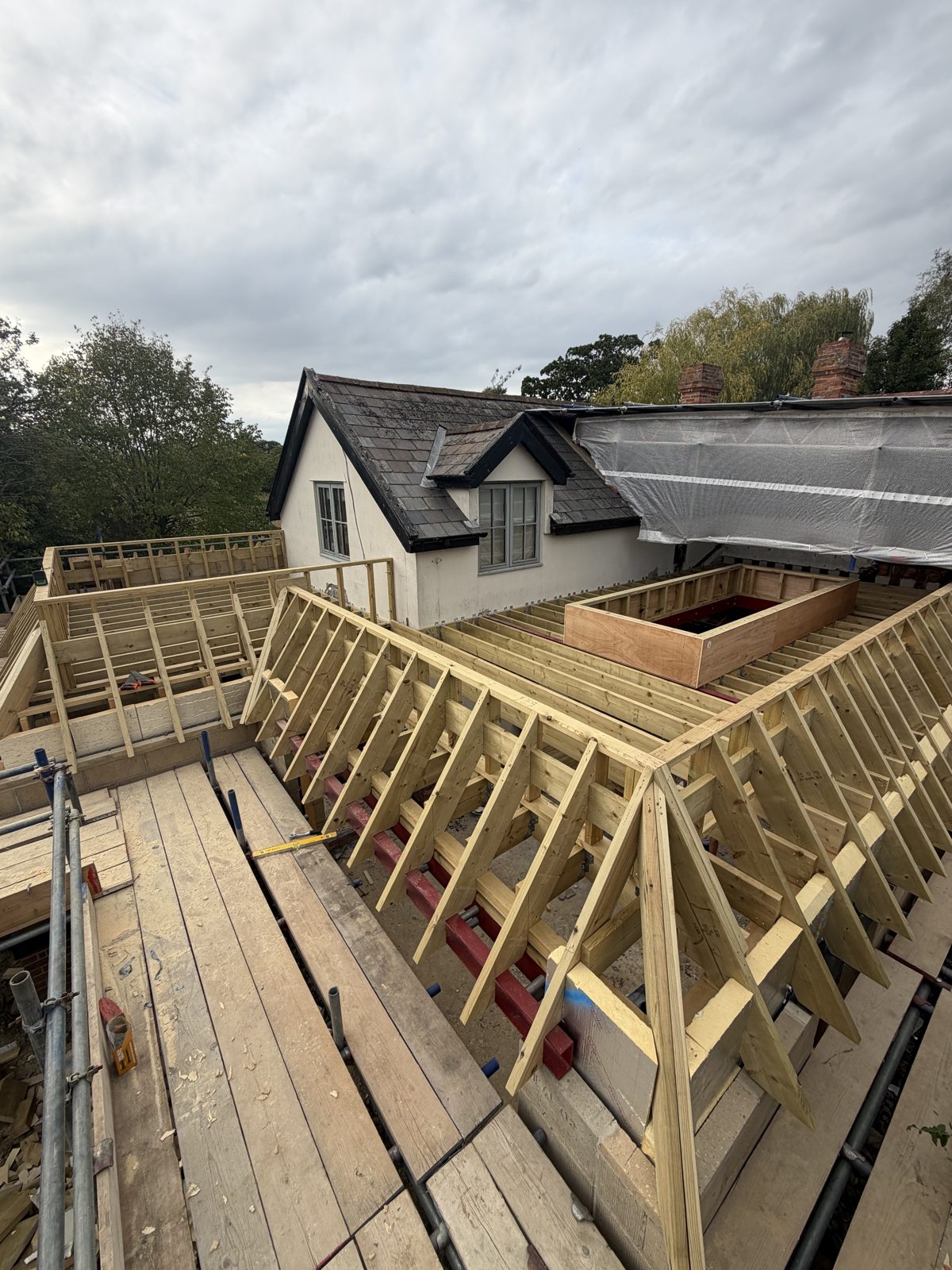 Structural Carpentry Roof, Whepstead